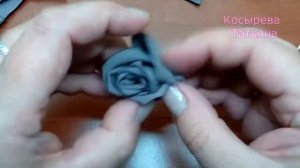 Розы и бутоны из ткани своими руками DIY Мастер класс