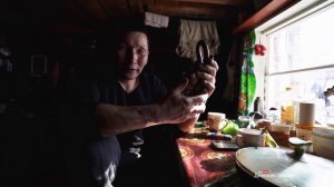 ТУНГУССКИЙ охотник. ТАЁЖНЫЙ БЫТ, оружия, изба, собаки.