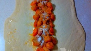 Пирог с замороженными абрикосами