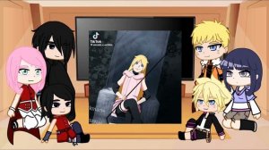 Uzumaki Fam/Uchiha Fam react to BoruSara Kids. ?❤️
