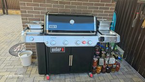 Чистка газового гриля Weber Genesis, просто и быстро!