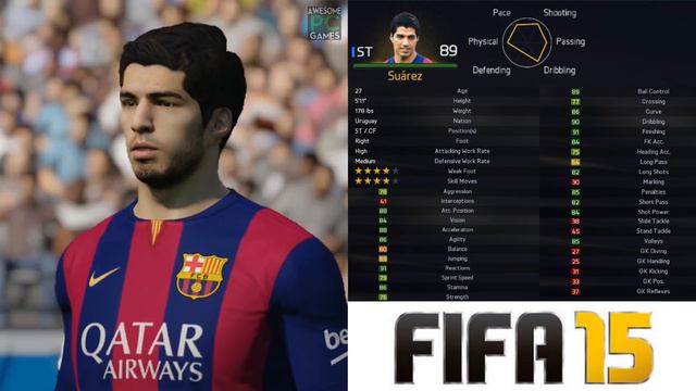 Luis Suarez in every FIFA game (FIFA 07 - FIFA 22) смотреть онлайн