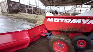 Мотомул для навоза