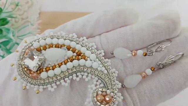 Пейсли брошь от Йошкины брошки