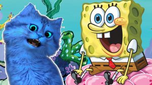 Губка Боб Квадратные Штаны ? КОТЕНОК АЛЬБО и СПАНЧ БОБ #4