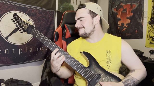 The Face Of Hate-Fit For A King-Guitar Cover смотреть онлайн