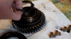 Дефектные синхронизаторы КПП ГАЗ-31105-801 2007г.в. пробег 36900 км.