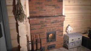 Кирпичная печь для русской бани- оптимальный вариант.