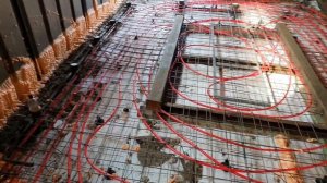 Стапель для кузовного ремонта своими руками. теплый пол. заливка бетона. Polynor . Кино 2