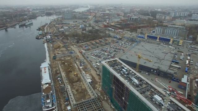 Строительство набережной Макарова (от острова Серный до Адмиральского проезда)