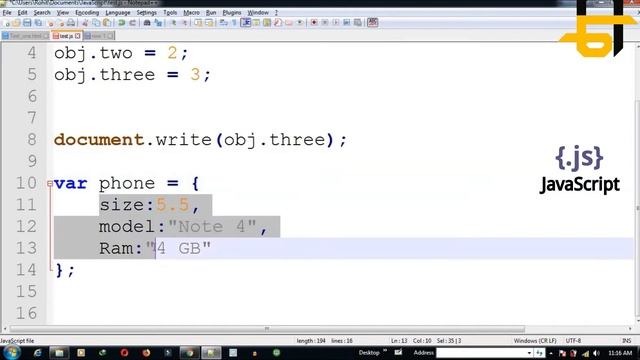 # JavaScript Tutorial-17 | Objects in JavaScript