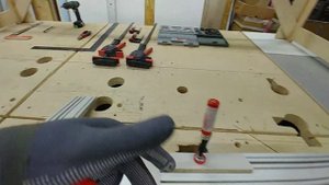 Стол для раскроя плитного материала из 1 листа фанеры