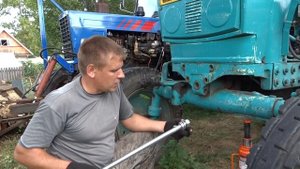 ремонт трудяги ЮМЗ 6 продолжается