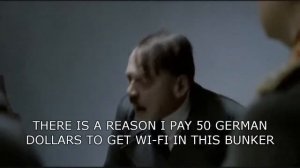 Hitler finds out that Steiner blocked him on Facebook