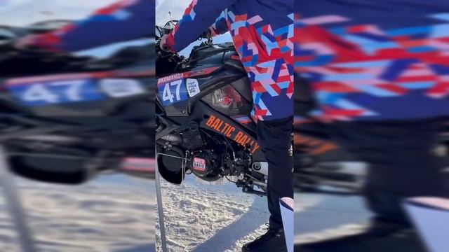 Команда Baltic Rally #команда47 на  Национальном фестивале скорости на льду "Жигулёвская миля-2024"