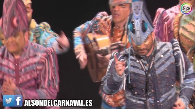 Pasodoble 'Solo vine a avisar' de 'Los cobardes' en San Roque смотреть онлайн