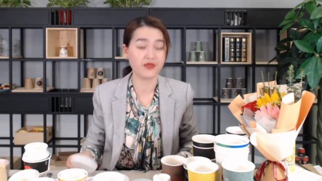 Eco-friendly food packaging products display live show
