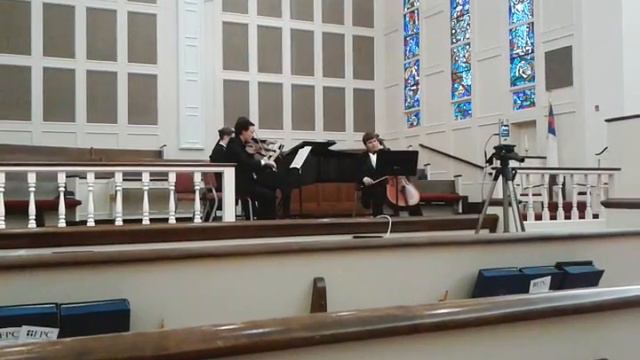 SEU Piano Trio performs Beethoven's Archduke in B Flat Movt. 1 смотреть онлайн