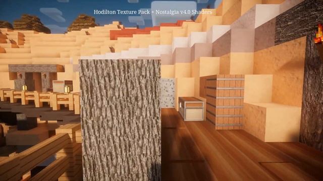 Minecraft | hodilton texture pack 512x Nostalgia Shaders 2K смотреть онлайн