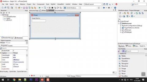 Программирование в Delphi Урок 12.1. Многоформенные приложения / Илья Хохлов
