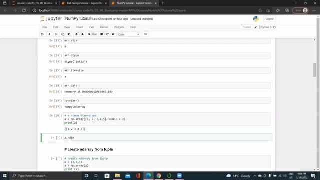 NumPy Tutorial  part 1: Beginner To  Advance level : Python Tutorial : install Numpy: NumPy Array