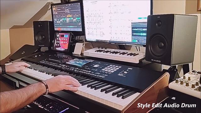 Korg Pa5x 88 Style Edit Audio Drum смотреть онлайн