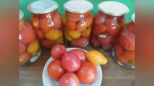 Очень вкусные ПОМИДОРЫ НА ЗИМУ. Лёгкий и быстрый рецепт.