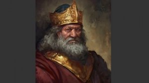 King portrait painting process in Photoshop