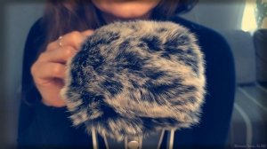 АСМР ? Счет от 100 до 0? Близкий шепот • Кисточка по ветрозащите?️?️ASMR Whispering • Fluffy mic