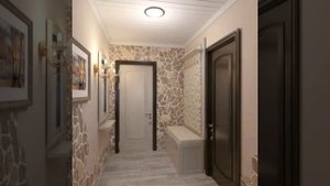 Дизайн. (Декоративный камень в прихожей)Часть 2.#Дизайн