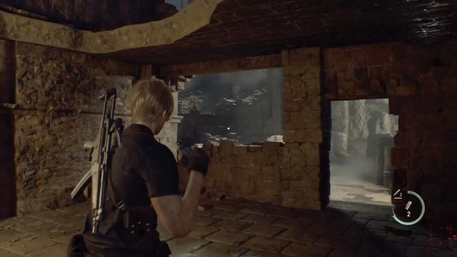 Krauser 1st phase flash grenade skip | Resident Evil 4 Remake смотреть онлайн