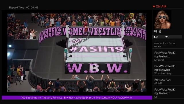 WOMENS BEAUTY WRESTLING !! This Sunday is THE WOLF PPV !! смотреть онлайн