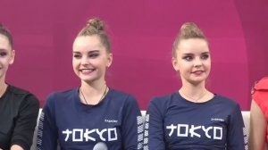 Кусочки интервью гимнасток после международного турнира в Красноярске ❤️?