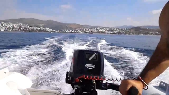 Tohatsu 9.8 Sea Star 2.90 Boat Test Drive Bodrum Gümbet Turkey.mp4 смотреть онлайн