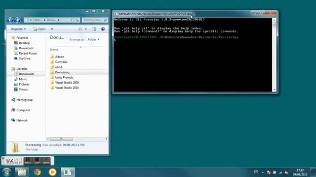 how to get processing sketch from remote git repo смотреть онлайн