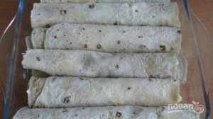 Лаваш с творогом сладкий