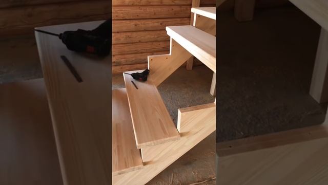 Установка ступеней на лестницу смотреть онлайн