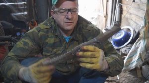 Металлическое топорище с секретом