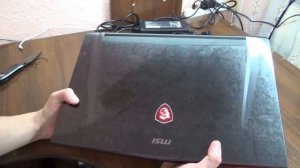 MSI GT72VR 7RE Dominator Pro GTX 1070 8Gb Распаковка, обзор