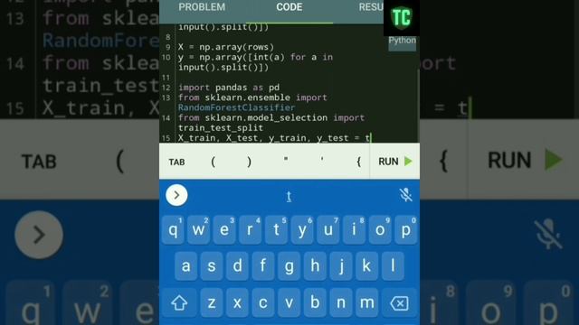 A forest of trees machine learning project answer | ML programs I Sololearn free Certified Course