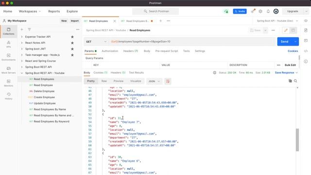 Build REST API with Spring Boot and JPA [2021] - 36 Data JPA Pagination and Sorting смотреть онлайн