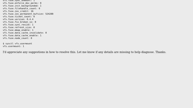 DevOps & SysAdmins: Permission denied: fusefs inside freebsd (freenas) jail смотреть онлайн