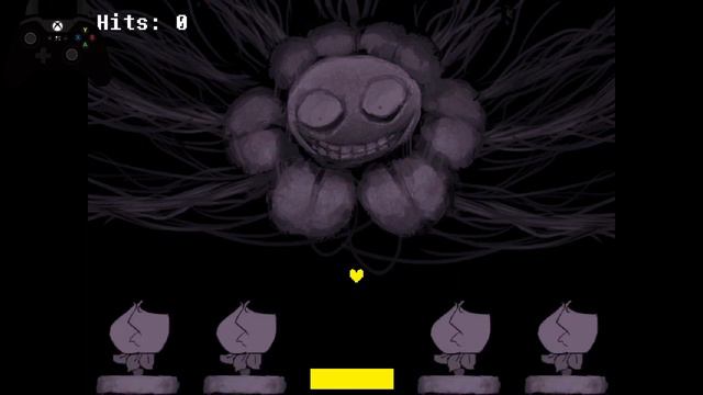 No Hit! - Undertale Yellow Flowey (Phase 2) смотреть онлайн