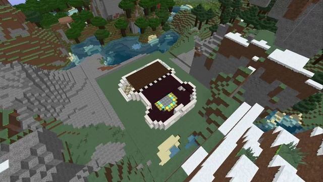 Minecraft : Почти идеальный Кварцевый дом  Minecraft Quartz house - Speed Build