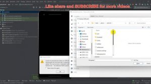 Android Studio error | Could not automatically detect adb binary | custom path-edit