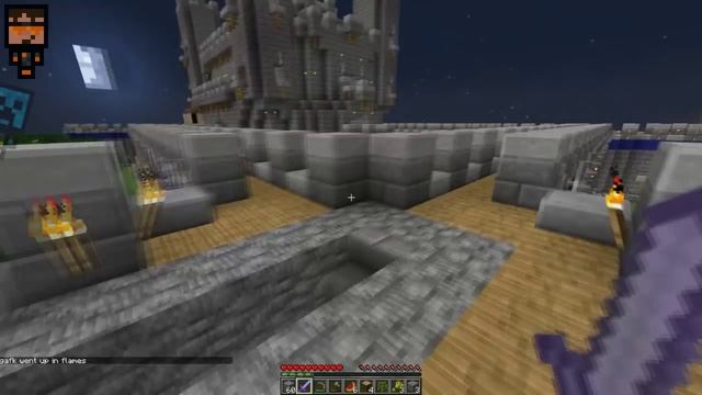 Небесные сражения Minecraft - Sky Battle - Часть 2