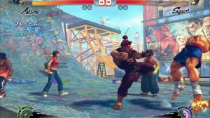 Акума зло Прямо в сердцеIUltra Street Fighter IV I часть 11