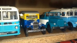 обзор моделей 1/43 автобусы  я6 зис8 зис16