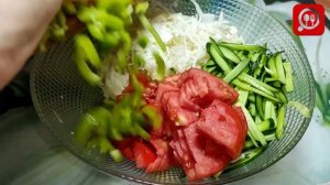 Овощной салат Ешь и худей Вкусно просто и полезно кухня наизнанку