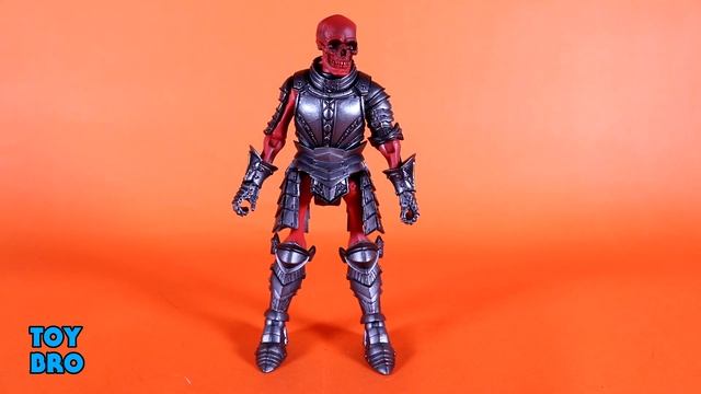 Four Horsemen Mythic Legions CLAVIAN RED SKELETON Action Figure Review